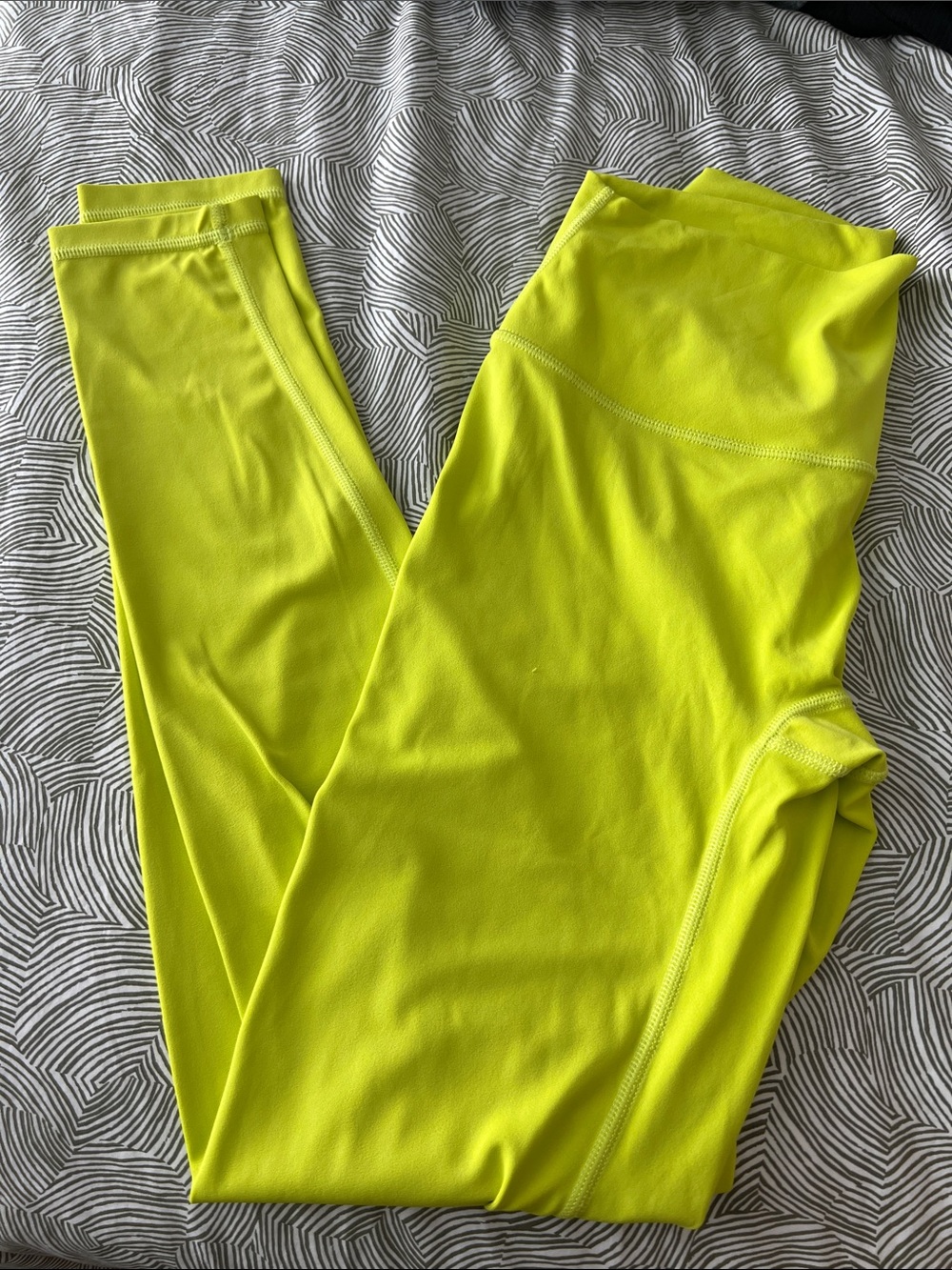 PARAGON Neon Yellow High-Rise Performance Leggings